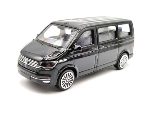 Volkswagen VW T6  T6.1 Transporter (2020) - čierna  -  Bburago - 1:43