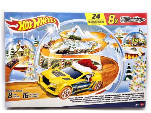 Adventný kalendár Hot Wheels 2024 - Hotwheels - 1:64