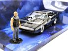 Dom's Dodge Charger (1970) - s figúrkou Doma - Fast & Furious - Rýchlo a zbesilo -  Jada - 1:24