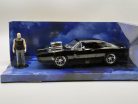Dom's Dodge Charger (1970) - s figúrkou Doma - Fast & Furious - Rýchlo a zbesilo -  Jada - 1:24