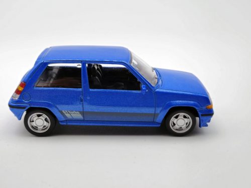 Renault R5 Supercinq GT Turbo Ph II (1988) - modrá -  Norev - 1:43