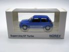Renault R5 Supercinq GT Turbo Ph II (1988) - modrá -  Norev - 1:43