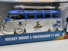 Volkswagen VW T1 Samba minibus - s figúrkou Mickey Mousa -  Jada - 1:24