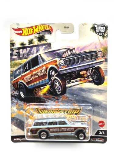 Hot Wheels Premium - Dragstrip Car Culture - Chevy Nova Gasser (1964) -  Hot Wheels - 1:64