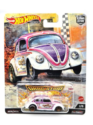Hot Wheels Premium - Dragstrip Car Culture - Volkswagen Classic Bug -  Hot Wheels - 1:64