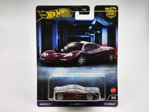 Hot Wheels Premium - Car Culture Exotic Envy - McLaren F1 -  Hot Wheels - 1:64