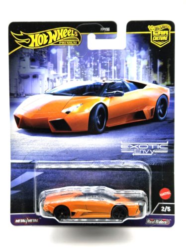 Hot Wheels Premium - Car Culture Exotic Envy - Lamborghini Reventon Roadster -  Hot Wheels - 1:64