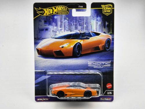 Hot Wheels Premium - Car Culture Exotic Envy - Lamborghini Reventon Roadster -  Hot Wheels - 1:64