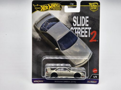 Hot Wheels Premium - Car Culture Slide Street 2 - Nissan 240SX (S14) -  Hot Wheels - 1:64