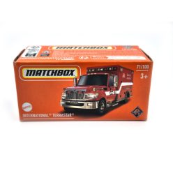   International Terrastar - 71/100 - Fire Ambulance -  Matchbox - 1:64