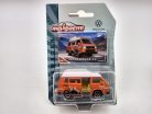 Volkswagen VW T3 transporter Camper (1979) - oranžová -  Majorette - 1:64