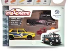 Volkswagen VW set - VW Golf 1 MK1  - VW T1 transporter -  Majorette - 1:64