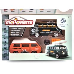   Volkswagen VW set - VW T3 + VW T1 transporter -  Majorette - 1:64