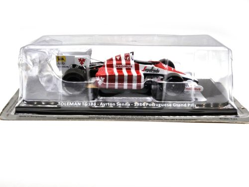 Toleman TG184 F1 #19 Portugal GP (1984) - Ayrton Senna -  Edicola - 1:24