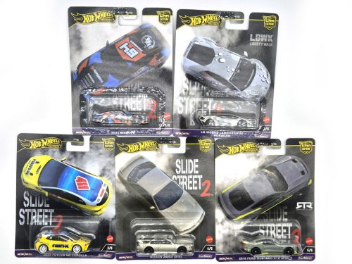 Hot Wheels Premium - Car Culture Slide Street 2 set - drift -  Hot Wheels - 1:64