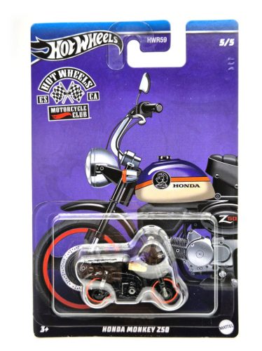 Hot Wheels motocykelcycle Club - Honda Monkey Z50 -  Hot Wheels - 1:64