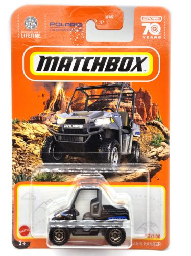Polaris Ranger - 2023 75/100 - s dlhou kartou -  Matchbox - 1:64
