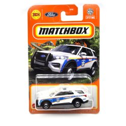   Ford Police Interceptor Utility (2023) - 2024 36/100 - s dlhou kartou -  Matchbox - 1:64