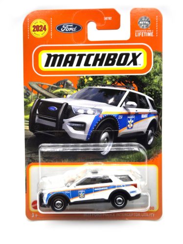 Ford Police Interceptor Utility (2023) - 2024 36/100 - s dlhou kartou -  Matchbox - 1:64