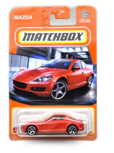 Mazda RX-8 (2004) - 2024 49/100 - s dlhou kartou -  Matchbox - 1:64