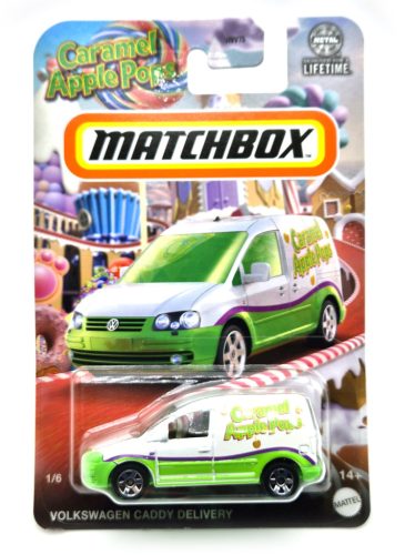 Matchbox Candy - Volkswagen VW Caddy Delivery - 1/6 - s dlhou kartou -  Matchbox - 1:64