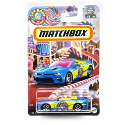   Matchbox Candy - Chevrolet Chevy Camaro Convertible (2016) - 5/6 - s dlhou kartou -  Matchbox - 1:64