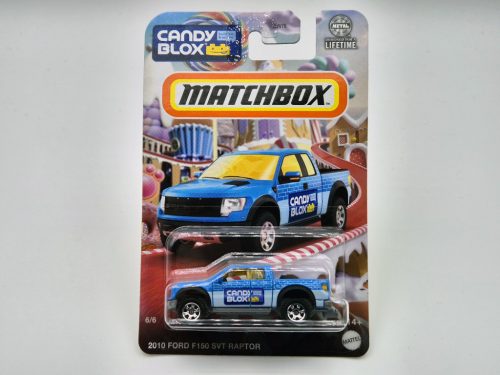 Matchbox Candy - Ford F150 SVT Raptor (2010) - 6/6 - s dlhou kartou -  Matchbox - 1:64