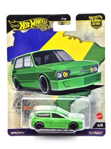 Hot Wheels Premium - Car Culture - World Tour - Volkswagen VW Brasilia -  Hot Wheels - 1:64
