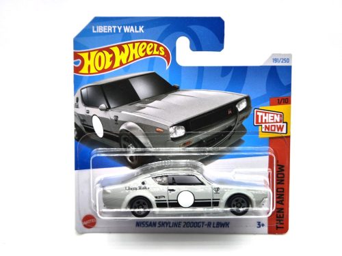 Hot Wheels Nissan Skyline 2000GT-R LBWK  - Then and now - 191/250 -  Hot Wheels - 1:64