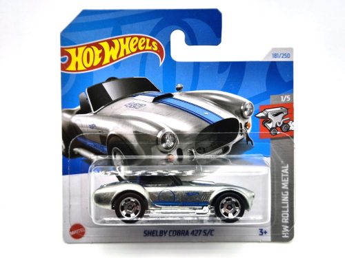 Hot Wheels Shelby Cobra 427 S/C  - Rolling Metal - 181/250 -  Hot Wheels - 1:64