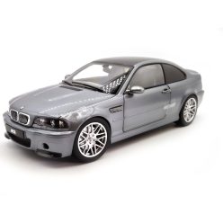 BMW E46 M3 CSL (2003) - sivá -  Norev - 1:18