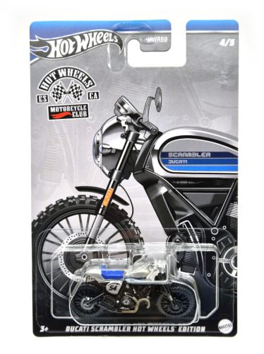 Hot Wheels motocykelcycle Club - Ducati Scrambler Hot Wheels Edition -  Hot Wheels - 1:64