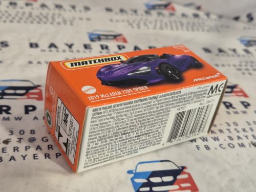 McLaren 720S Spider (2019) - 2024 85/100 -  Matchbox - 1:64
