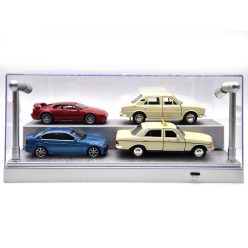   Vitrína pre model auta v mierke 1:24, 1:43, 1:64 - s LED osvetlením