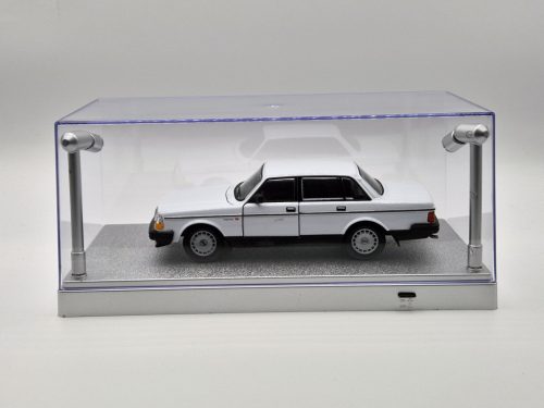 Vitrína pre model auta v mierke 1:24, 1:43, 1:64 - s LED osvetlením