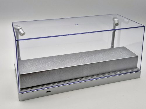 Vitrína pre model auta v mierke 1:24, 1:43, 1:64 - s LED osvetlením