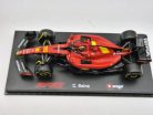 Ferrari SF-23 Team Scuderia F1 #55 (2023) - Monza - Carlos Sainz - s postavičkou pilota -  Bburago - 1:43