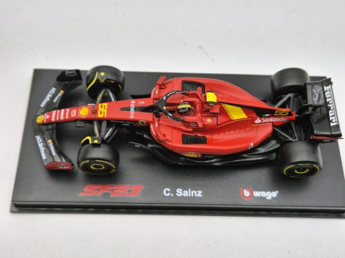 Ferrari SF-23 Team Scuderia F1 #55 (2023) - Monza - Carlos Sainz - s postavičkou pilota -  Bburago - 1:43