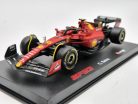 Ferrari SF-23 Team Scuderia F1 #55 (2023) - Monza - Carlos Sainz - s postavičkou pilota -  Bburago - 1:43