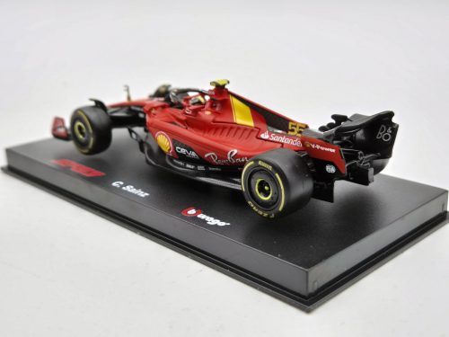 Ferrari SF-23 Team Scuderia F1 #55 (2023) - Monza - Carlos Sainz - s postavičkou pilota -  Bburago - 1:43