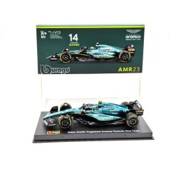   Aston Martin AMR23 F1 #14 (2023) - Fernando Alonso - s postavičkou pilota -  Bburago - 1:43