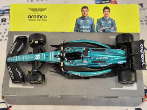 Aston Martin AMR23 F1 #18 (2023) - Lance Stroll -  Bburago - 1:43