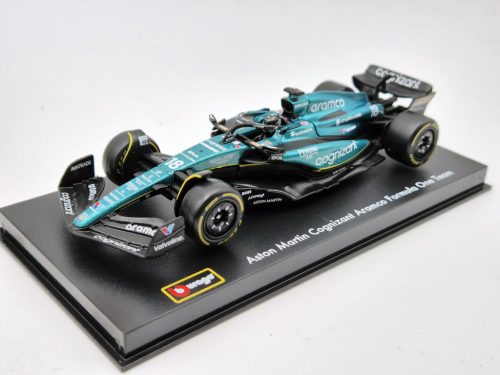 Aston Martin AMR23 F1 #18 (2023) - Lance Stroll - s postavičkou pilota -  Bburago - 1:43