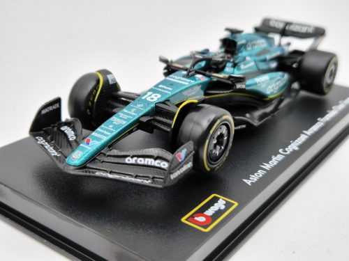 Aston Martin AMR23 F1 #18 (2023) - Lance Stroll - s postavičkou pilota -  Bburago - 1:43