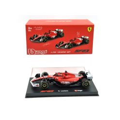   Ferrari SF-23 Team Scuderia F1 #16 (2023) - Las Vegas - Charles Leclerc - s postavičkou pilota -  Bburago - 1:43