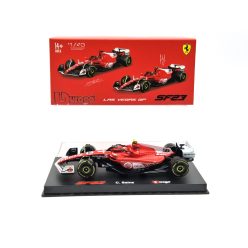   Ferrari SF-23 Team Scuderia F1 #55 (2023) - Las Vegas - Carlos Sainz - s postavičkou pilota -  Bburago - 1:43