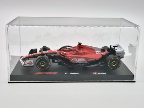 Ferrari SF-23 Team Scuderia F1 #55 (2023) - Las Vegas - Carlos Sainz - s postavičkou pilota -  Bburago - 1:43