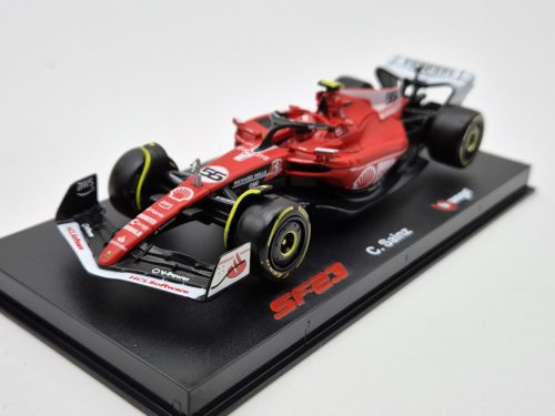 Ferrari SF-23 Team Scuderia F1 #55 (2023) - Las Vegas - Carlos Sainz - s postavičkou pilota -  Bburago - 1:43