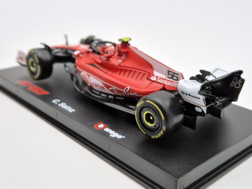 Ferrari SF-23 Team Scuderia F1 #55 (2023) - Las Vegas - Carlos Sainz - s postavičkou pilota -  Bburago - 1:43