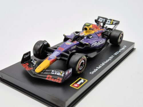 Red Bull RB19 F1 #11 (2023) - Las Vegas - Sergio Perez - s postavičkou pilota -  Bburago - 1:43